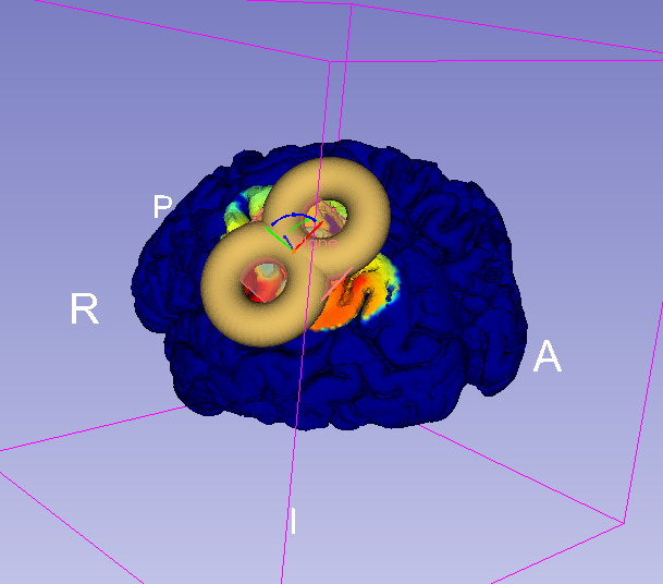 Visualization of the predicted E-field from another software